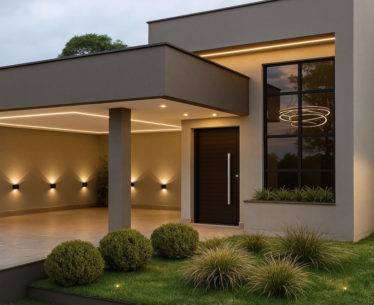 Predio 3D de Fachada e Interiores