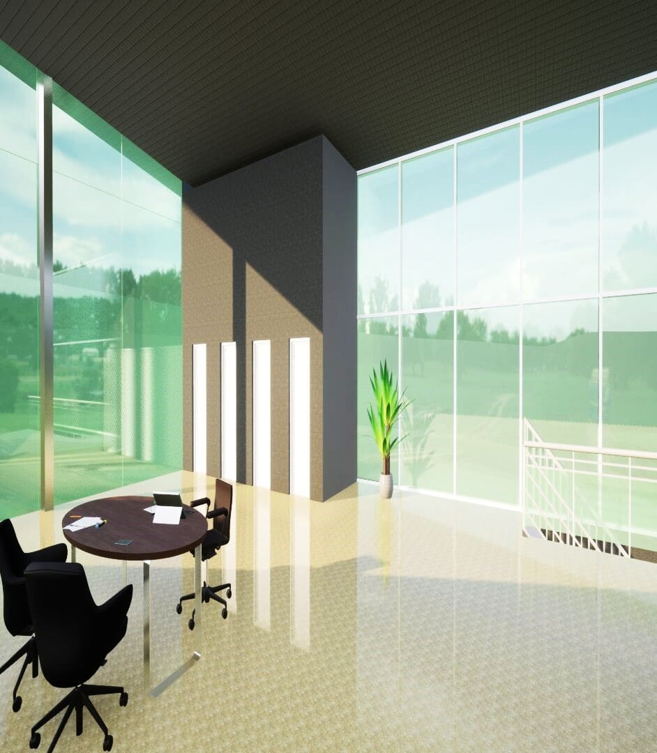 Projeto 3D de Fachada e interiores